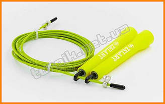 Швидкісна скакалка з підшипниками 275 см (різні кольори), скакалка для кроссфита професійна.