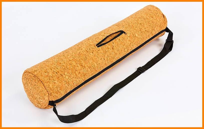 Корковий чохол для килимка або каремат для йоги та фітнесу, фото 1