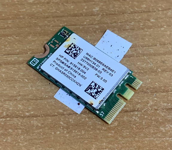 Купить Б/У Wi-Fi Модуль Realtek RTL8723DE, L21480-005, HP 14-DK, 14-CF ...