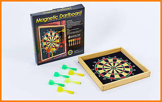 Магнітна мішень для дартс + 6 дротиків