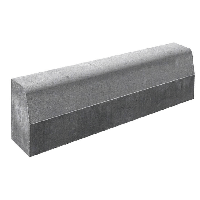 Камень бетонный бортовой БР 100.20.8