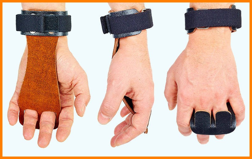 Накладки для підняття ваги шкіряні, фото 1