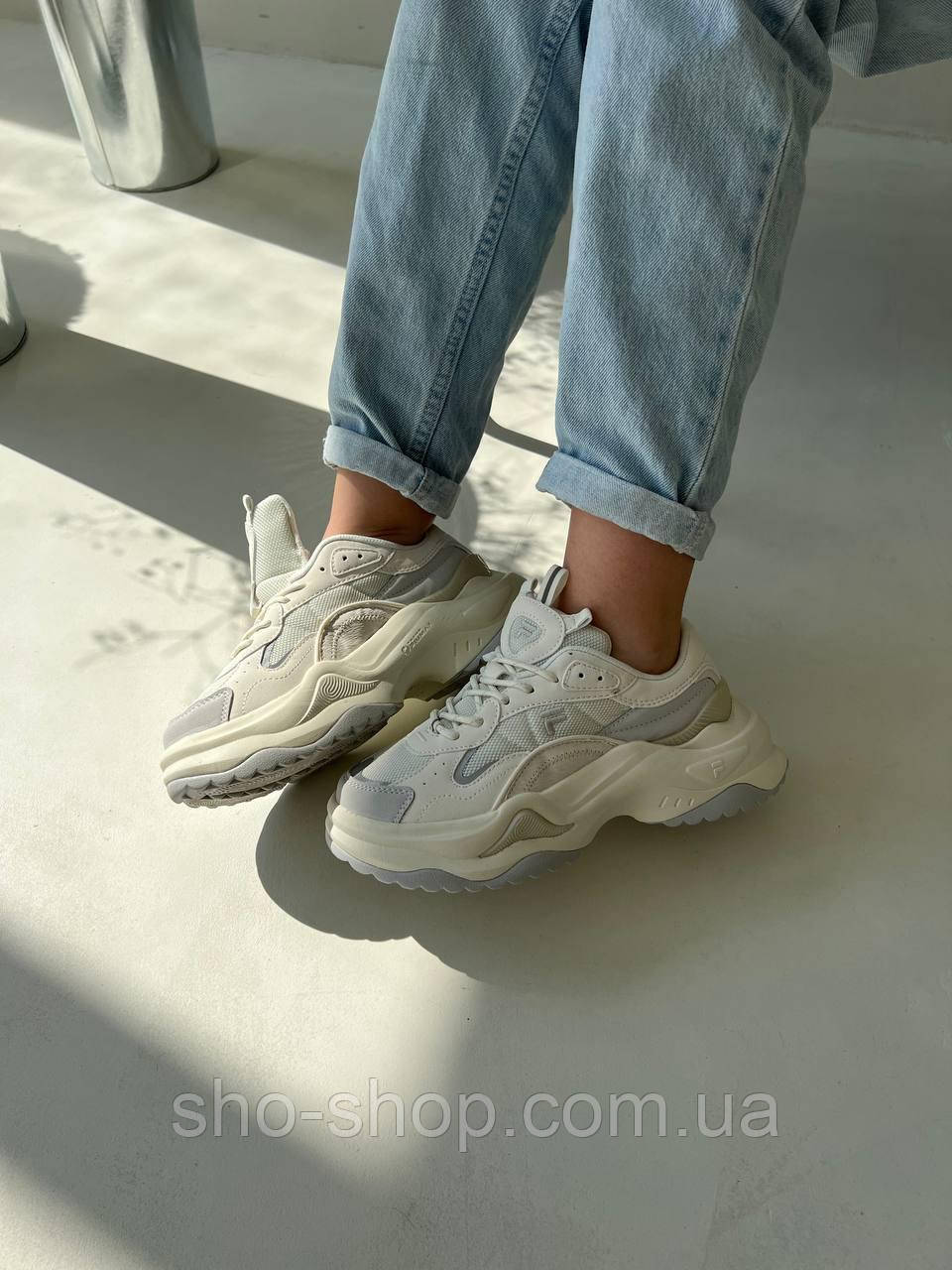 Кроссовки Fila  беж, фото 1