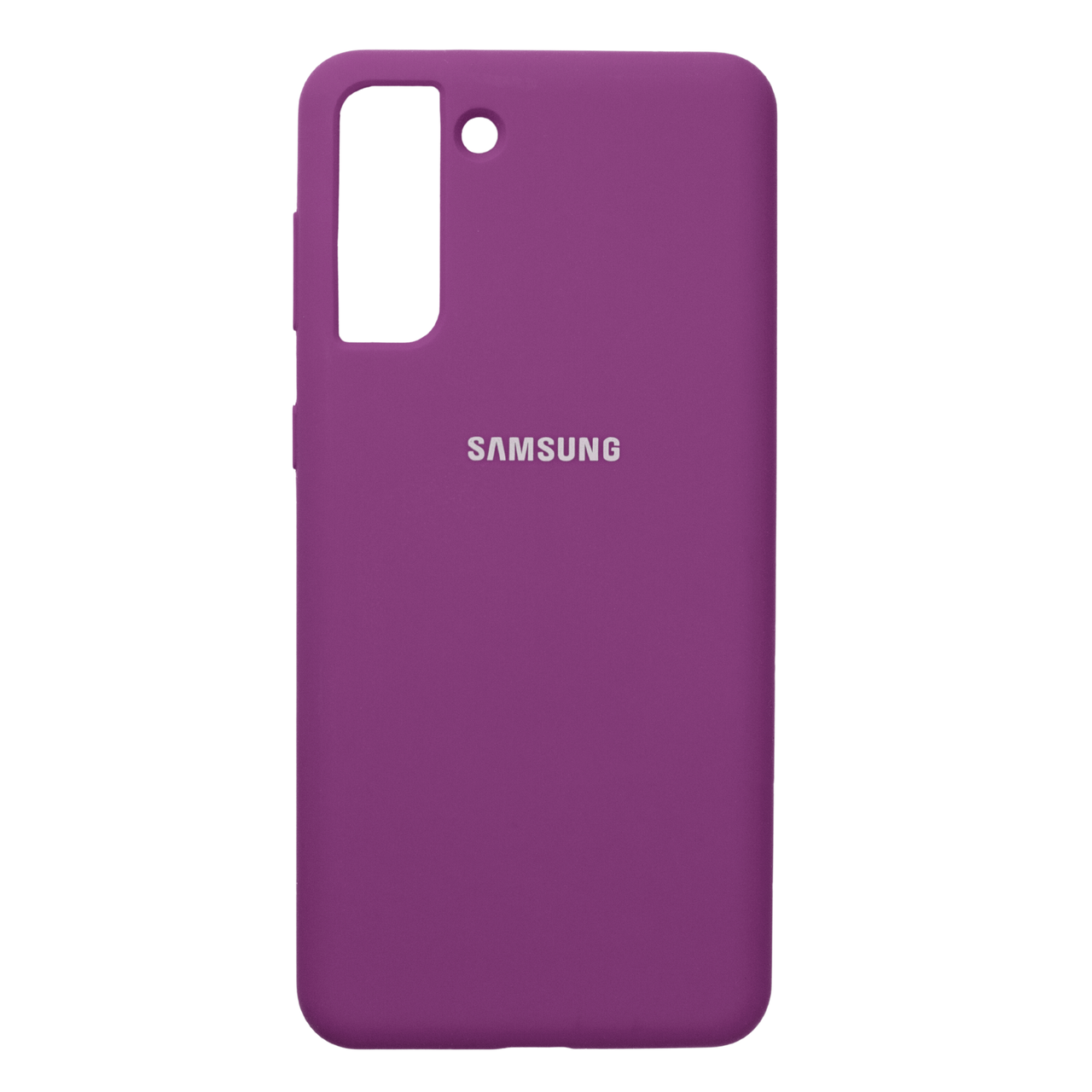 Чохол Silicone Case Premium для Samsung Galaxy S21 Plus Fuchsia