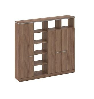 Офісна шафа гардероб Ньюмен N5.21.20 тридверна корпус та фасад ДСП (MConcept-ТМ)
