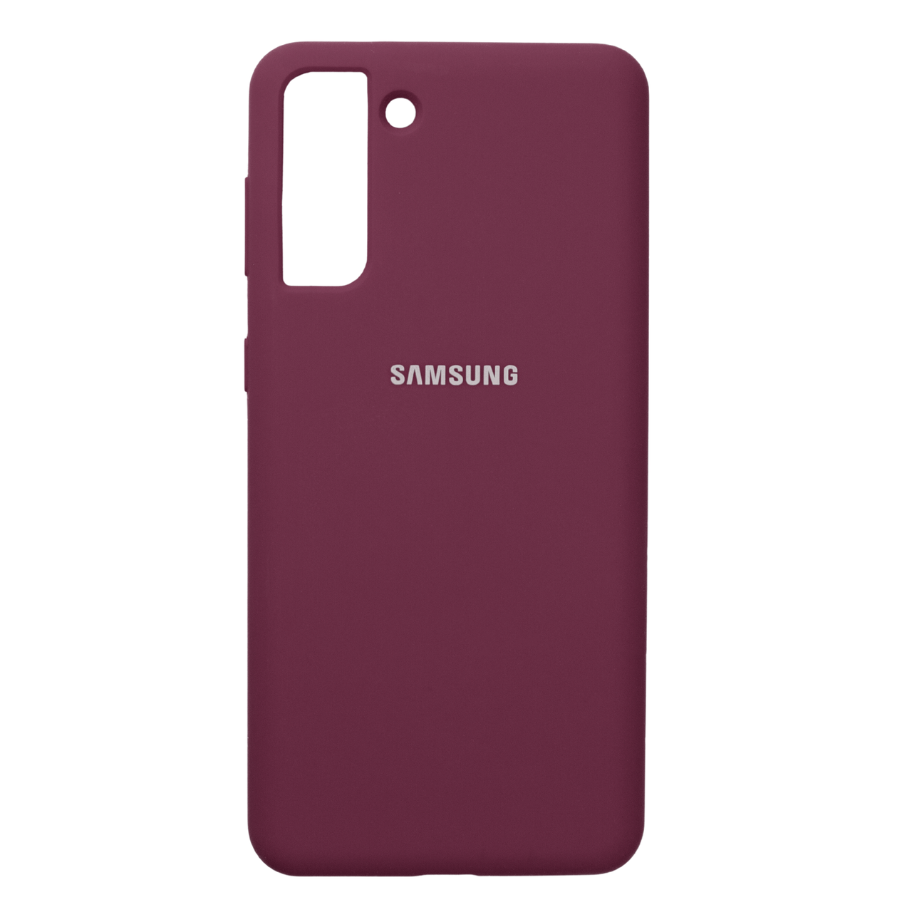 Чохол Silicone Case Premium для Samsung Galaxy S21 Plus Plum