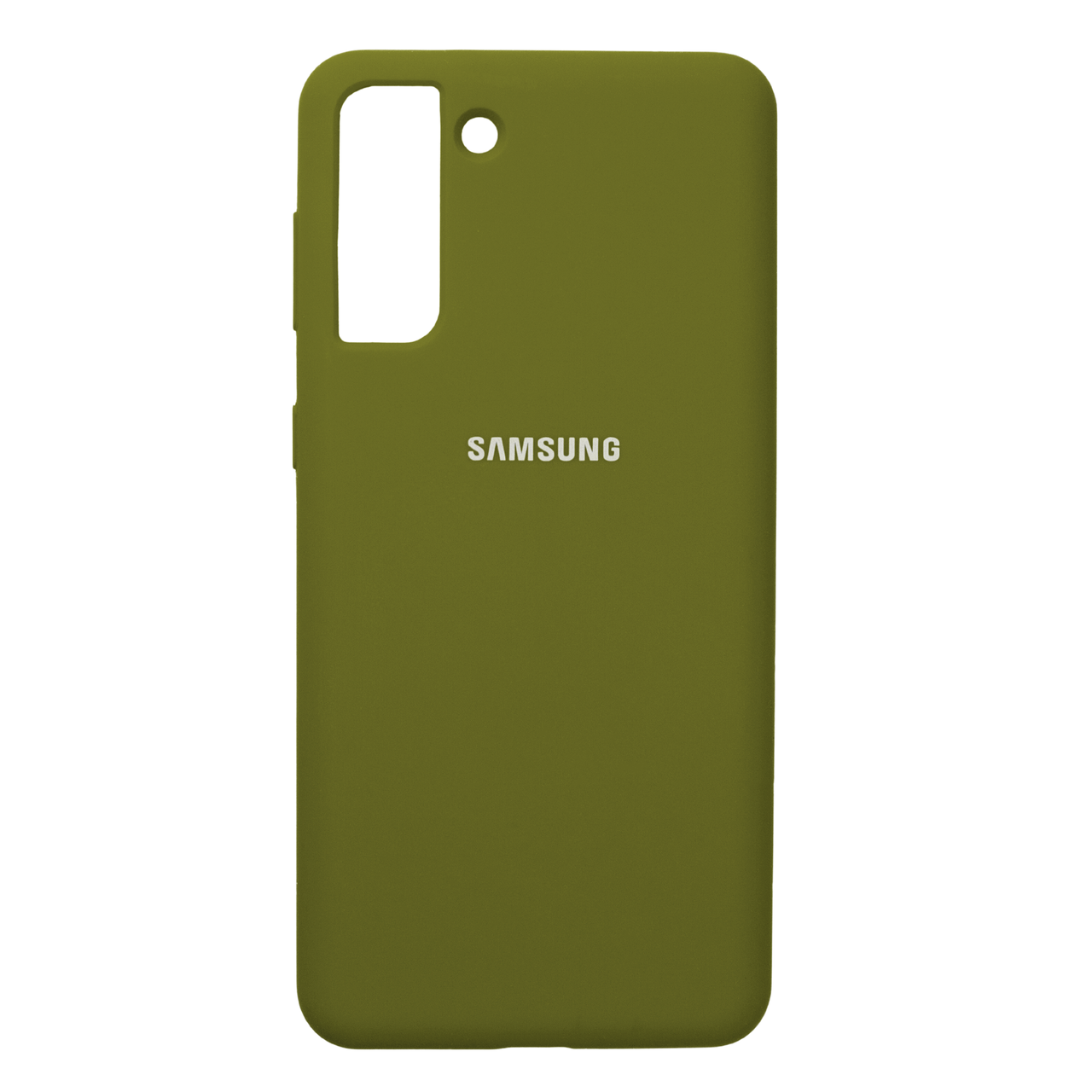 Чохол Silicone Case Premium для Samsung Galaxy S21 Plus Khaki