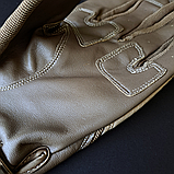 Тактичні рукавички із закритими пальцями Рукавички для військових ZEPMA Поліестер Кожзам Хакі (BC-8795) L, фото 8