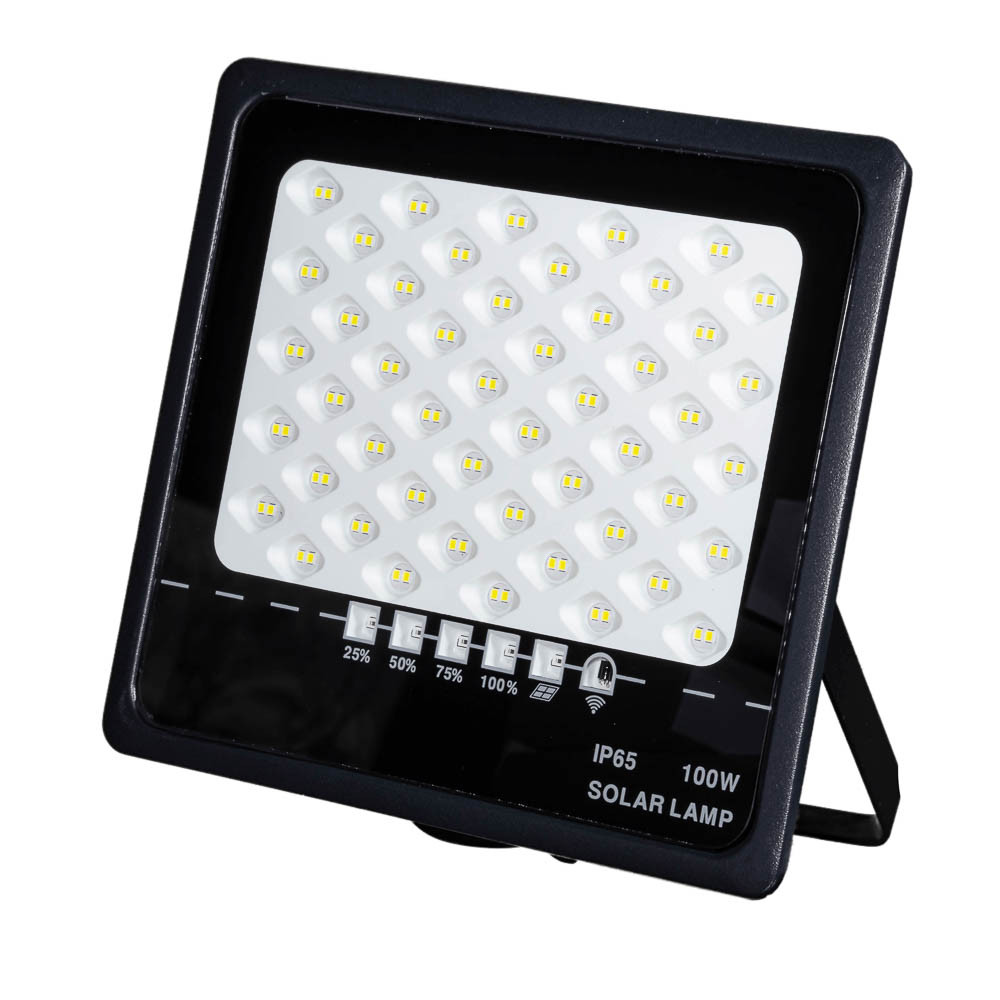 Прожектор на сонячній батареї 100W AVT-1 SUN з пультом, фото 1