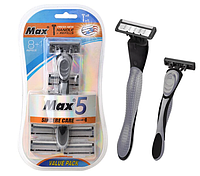 Станок для бритья с 5 лезвиями Razor Max 5