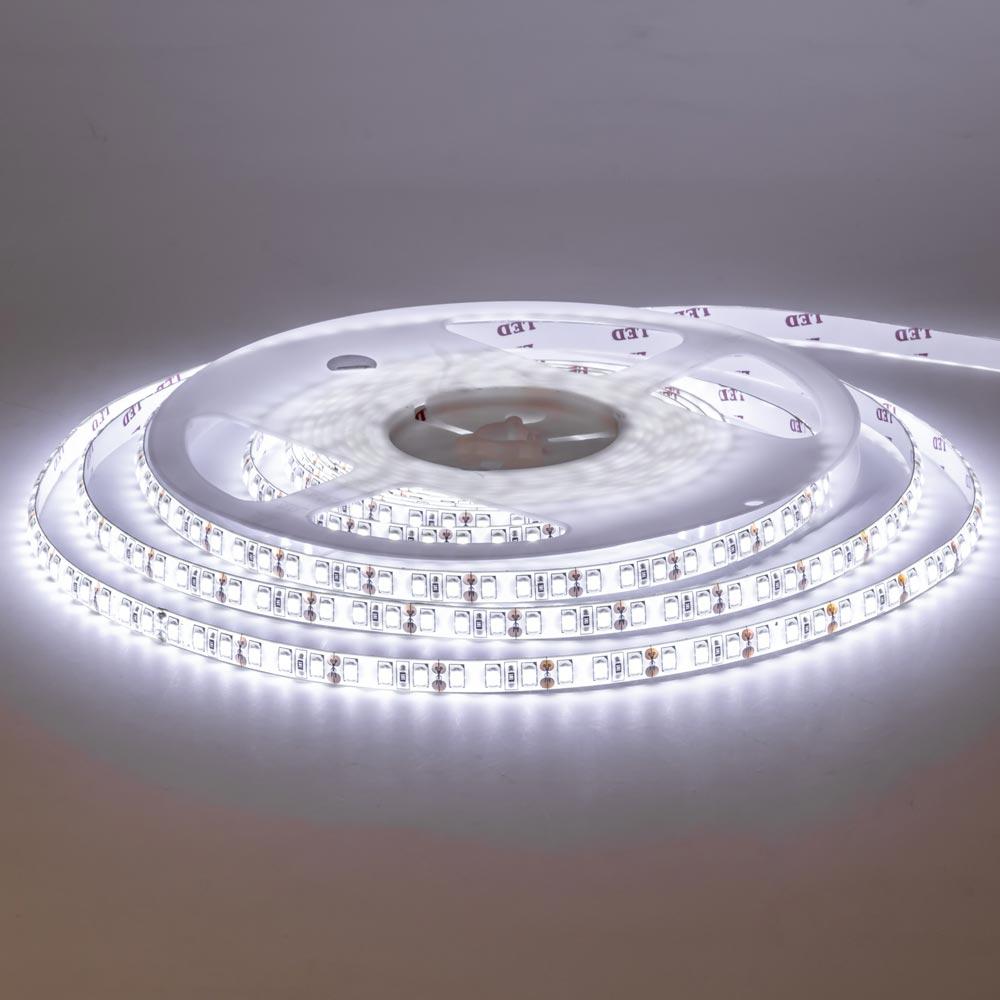 Світлодіодна стрічка біла 12V Motoko smd2835 120 LED/м IP20