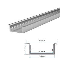 Лід профіль врізний 2 м ПФ-26