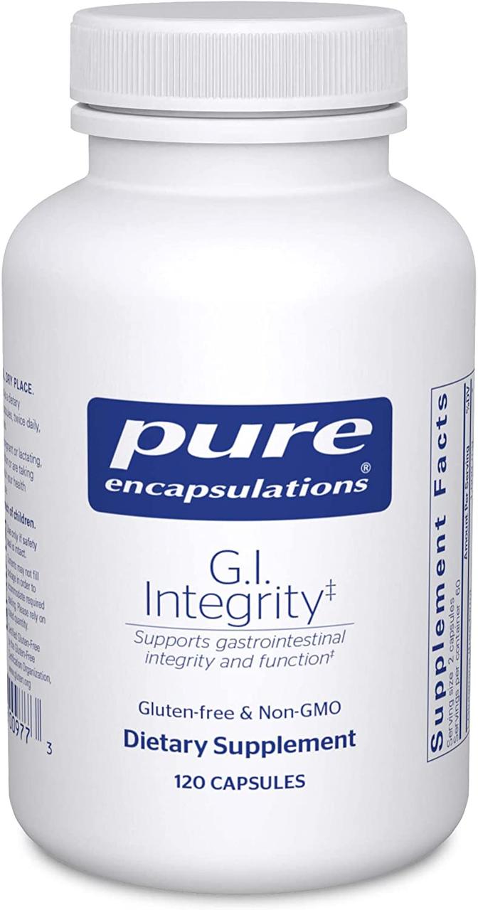 Pure Encapsulations G.I. Integrity / Підтримка слизової оболонки ШКТ з Л-глутаміном 120 капсул