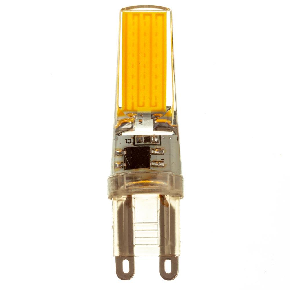 LED-лампа G9 220V 5W тепла біла 3000К силікон cob2508 SIVIO