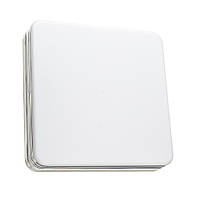 Світлодіодний світильник 36 Вт накладний квадратний 5000К IP40 Silver