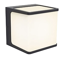 Світильник настінний вуличний LUTEC Doblo 15W 3000K 1100Lm IP54 110*110*100mm Architectural 5197002125