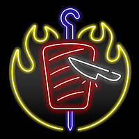 Неонова вивіска Шаурма (480х500)