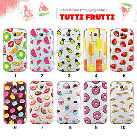 Ультратонкий прозорий чохол з малюнком для Samsung i9080 Galaxy Grand (80 дизайнів)