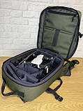 Сумка для дрона 45×30×17см. Рюкзак для квадрокоптера для DJI mavic 2 і 3. Хакі, фото 8