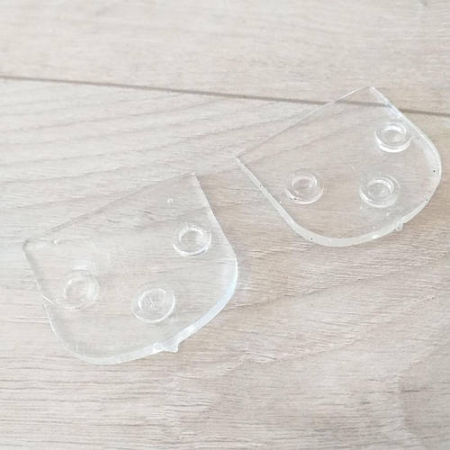 Купить Силиконовые стельки вкладыши для обуви под пятку 2шт/1уп ...