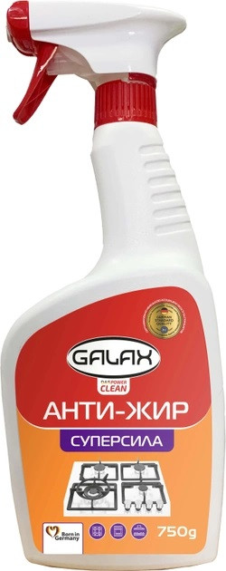 Очищувач від жиру і кіптяви GALAX das PowerClean 750g