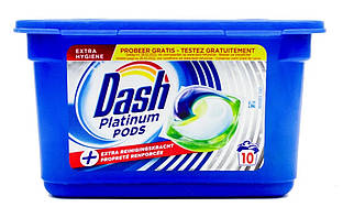 Капсули для прання Dash Platinum PODS 10 шт.