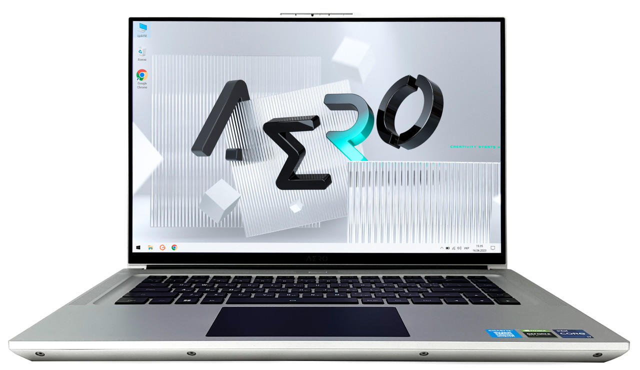 Ноутбук Gigabyte Aero 16 XE5: Core i7-12700H / RAM 16 ГБ / GeForce RTX 3070 Ti / SSD 1 ТБ / 16" 4K+