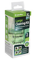 Чистячий набір для електроніки ColorWay CW-5200 (200мл та 2 мікрофібри)