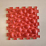 Набір ортопедичний масажний килимок пазли для дітей та дорослих у садок групи раннього розвитку додому Ортек Ortek, фото 3