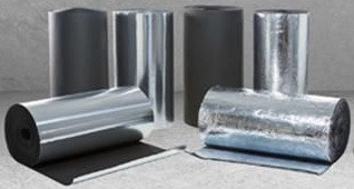 Ізоляція листова 19 мм*1м ODE R-FLEX. Metal + клей. Каучук. Полотно (рулон).
