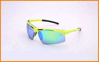 Велосипедні окуляри сонцезахисні Салатовий