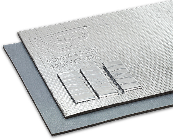 Шумозвукоізоляція NSP MultiLayer (SOFT) 8 мм (395x500 мм)