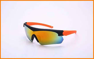 Окуляри спортивні сонцезахисні OAKLEY Жовтогарячий