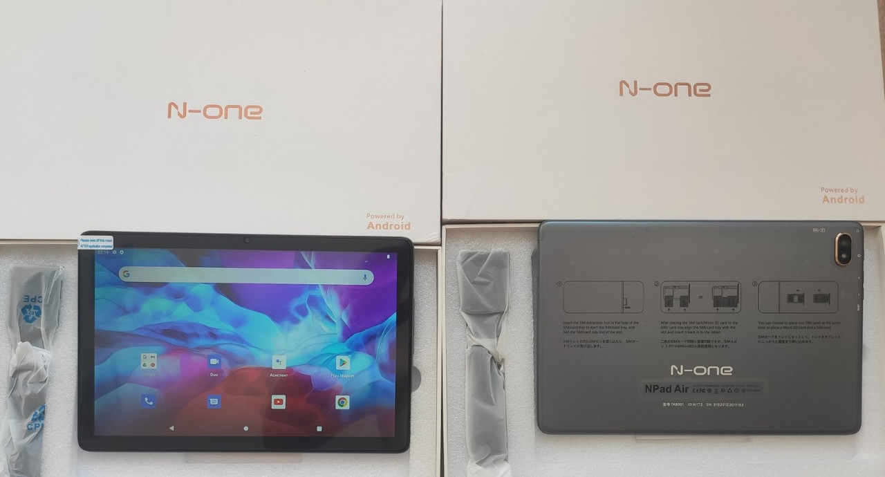 Планшет N-one NPad Air 2023 4G LTE 4/64 GB 10.1" 6600mAh Type-C