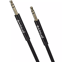 Кабель для подключения музыки Proove Weft 1m AUX Cable, Black в машину