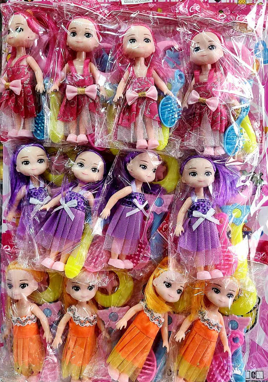 Ляльки з аксесуарами 12 шт/уп, фото 1