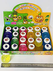 Слайм лизун в банці 24 шт/уп