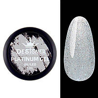 Гель із шиммером Designer Platinum Gel 01, 5 мл