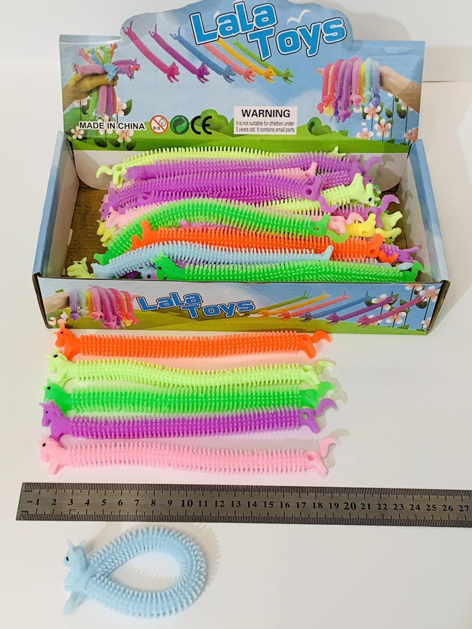 Іграшка-антистрес тягучка Єдиноріг 50 шт/уп, фото 1