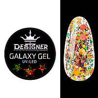 Глітерний гель Designer Galaxy Gel GA-03, 10 мл