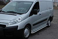 Пороги боковые труба с листом Citroen Jumpy (07-16) D60