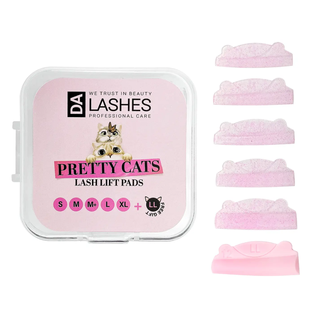 Dalashes Валики для ламінування вій Pretty Cat, 6 пар