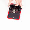 Маленький жіночий гаманець шкіряний червоний Karya 1106-46, фото 8