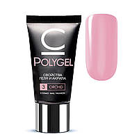 Полігель для нарощування нігтів Cosmo Poly UV Gel №3 Orchid, 30 мл