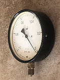 ВТП-160 Вакуумметр загальнотехнічний -1.0кгс/см2(-0,1.0МПа;-100.0кПа) Ф160 мм М20*1,5 з радіальним штуцером, фото 3
