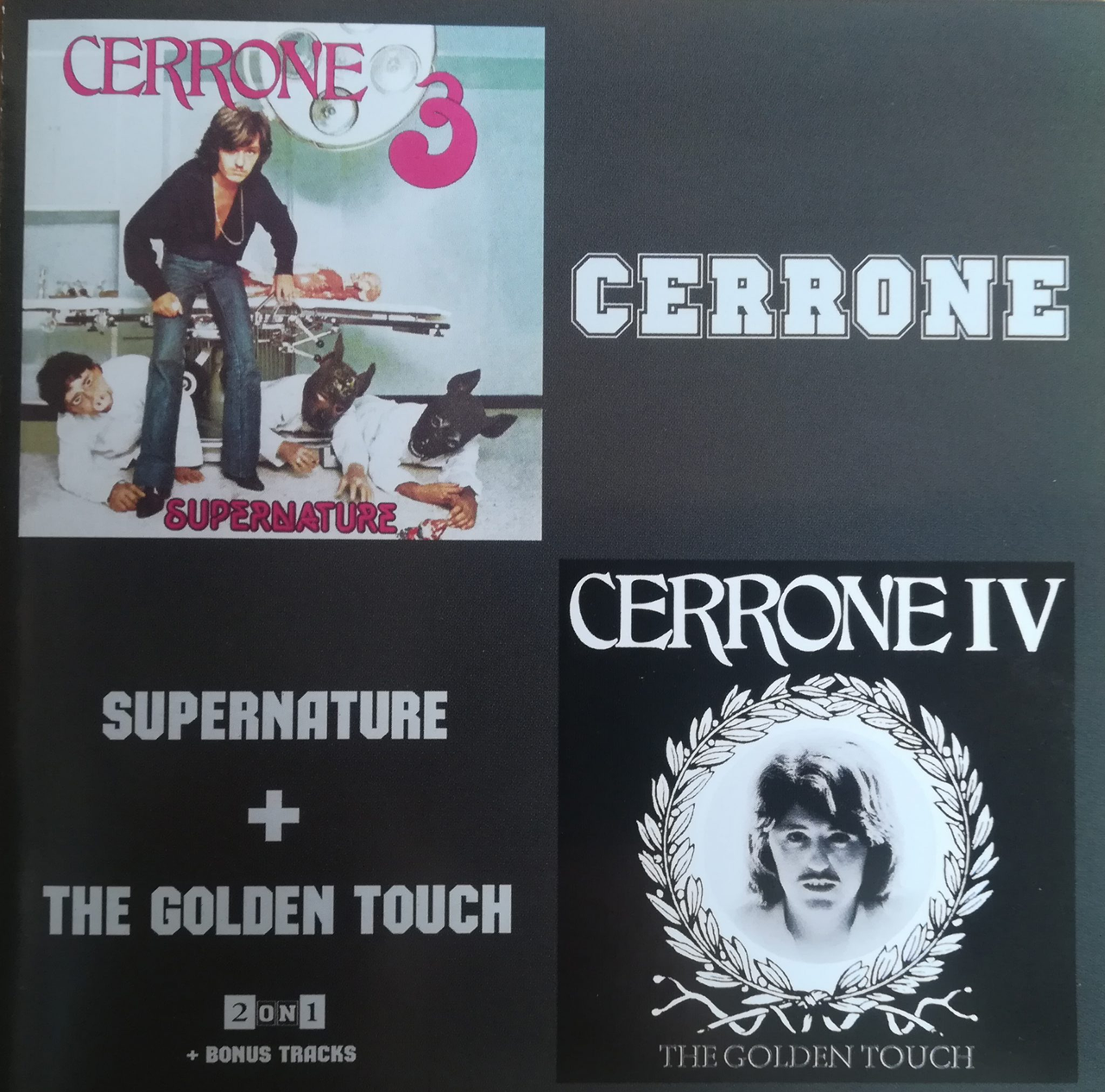 Cerrone – Supernature & The Golden Touch (1977/1978) (CD Audio)