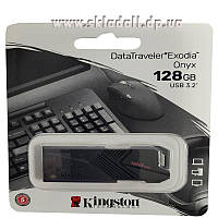 Флеш пямять128Gb Kingston USB 3.2 DT Exodia Onyx Black