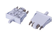 Кнопка увімкнення світла для холодильника Beko 4220130185, Siemens CODE54 2PT60, 0.25 A