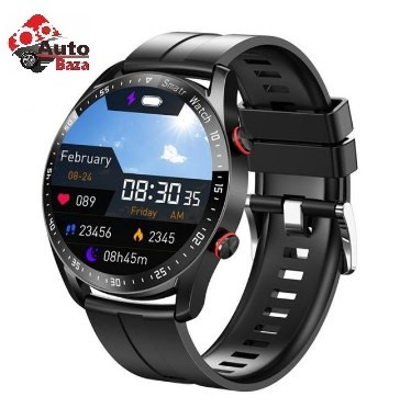 Смарт годинник HW20 (Фітнес-трекер з функцією Bluetooth дзвінка, Пульсометр, Крокомір, Тонометр) чорний