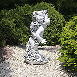 Садова фігура Ангел дівчинка полігіпс 51х23х23 см, фото 3